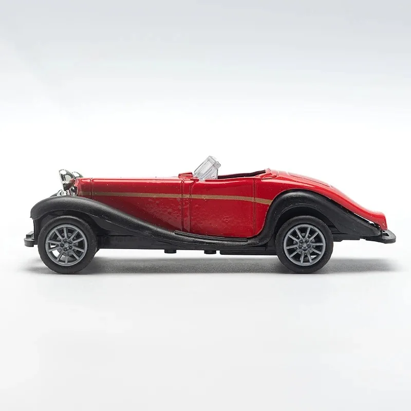 1:43 Alloy Vintage Diecast Car Model Car Classic Benzs 500K Pull Back Car Model Miniature Vehicle Replica Gift For Kids Adults