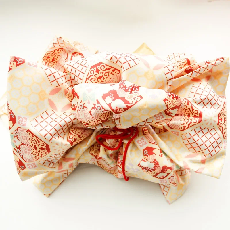 Big Flower Knot Women Japanese Style Kimono Obi Yukata Accessories Creative Big Bow Tie Girdle Cosplay Dress Waistband