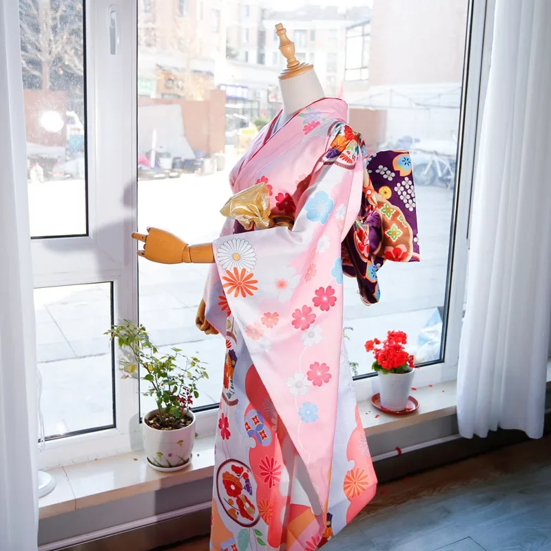 Big Flower Knot Women Japanese Style Kimono Obi Yukata Accessories Creative Big Bow Tie Girdle Cosplay Dress Waistband
