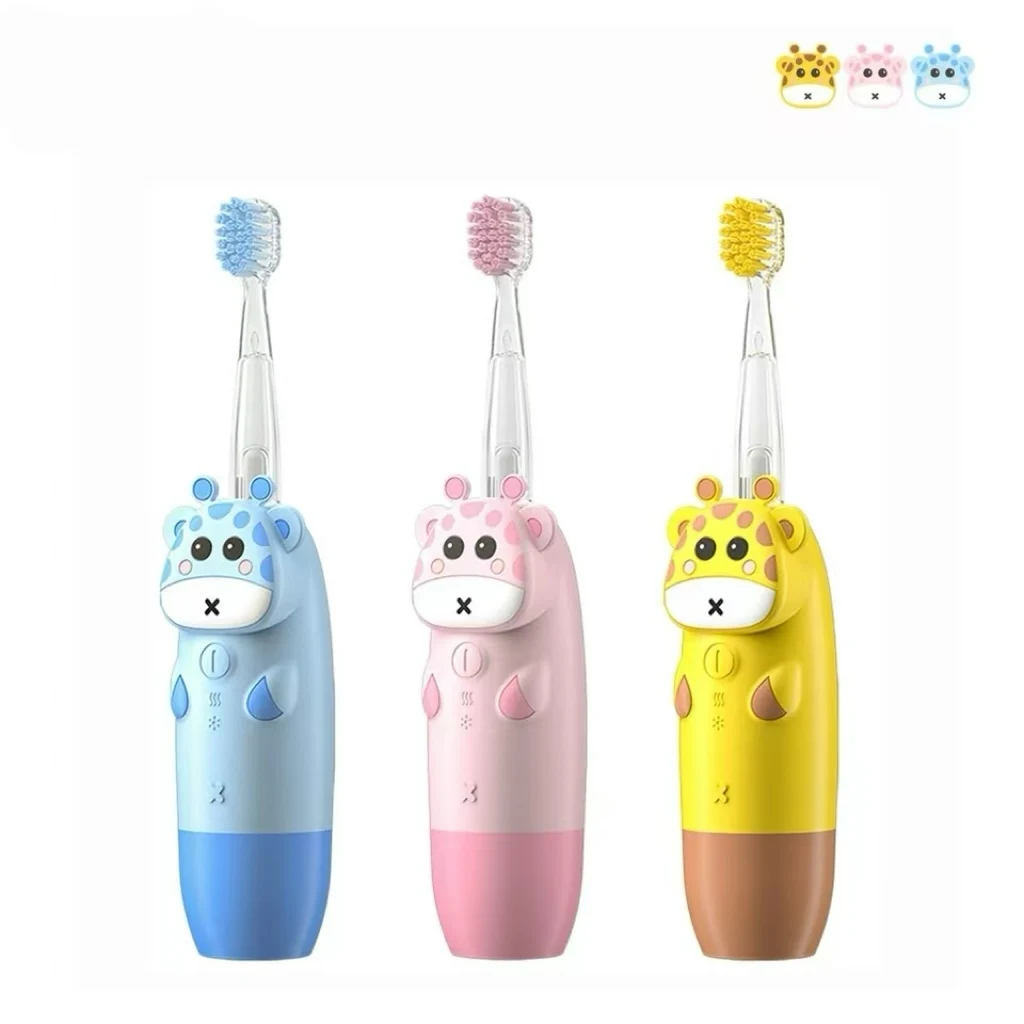 Kids Replacement Toothbrush Heads for Revyline RL025/LANBEIBEI LB-L01 Electric Toothbrush Accessories Nozzles Bristles Gift J291