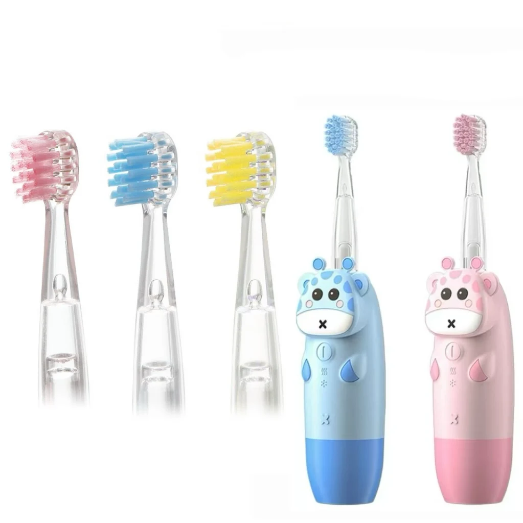Kids Replacement Toothbrush Heads for Revyline RL025/LANBEIBEI LB-L01 Electric Toothbrush Accessories Nozzles Bristles Gift J291