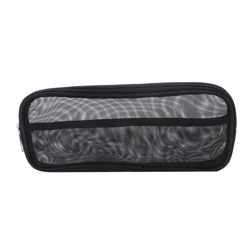 Outdoor beach bag nylon mesh cosmetic bag female makeup brush storage bag cosmetic bag mesh transparent breathable portable