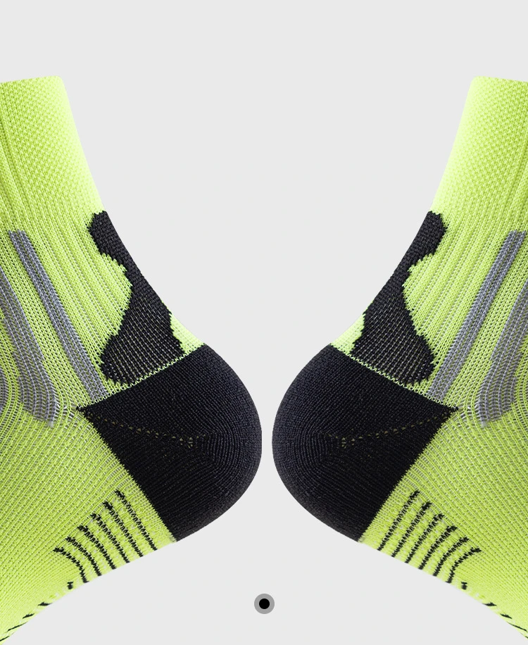Professional Marathon Running Socks Men and Women Fitness Training Sports Thickened Cushioned Socks Outdoor Hiking Short Socks