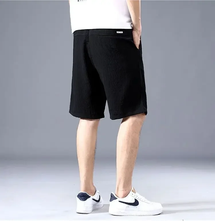 Men's Ice Silk Casual Shorts Loose Fit Summer Style Big Pants Versatile Outerwear For Men Comfortable Underwear