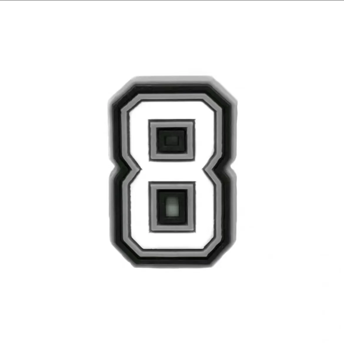 1-39PCS Letter Angle Number Good Quality Shoes Charms DIY PVC Shoe Bag Accessories For Wristband Pendant Decoration Party Gifts