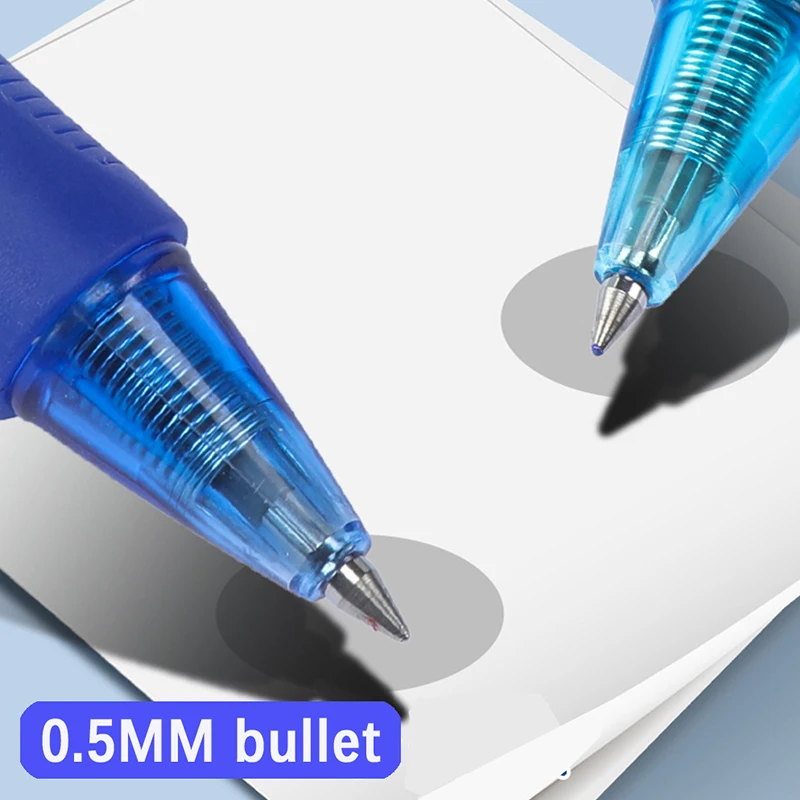 6pcs/set Retractable Erasable Gel Pen 0.5mm Multicolor Ink Magic Gel Pens Washable Handle School Office Writing Supplies