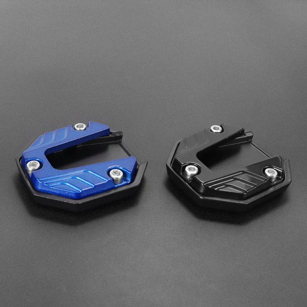 Universal Scooter Motorcycle Bike Kickstand Extender Foot Side Stand Extension Pad Support Plate Anti-skid Enlarged Base