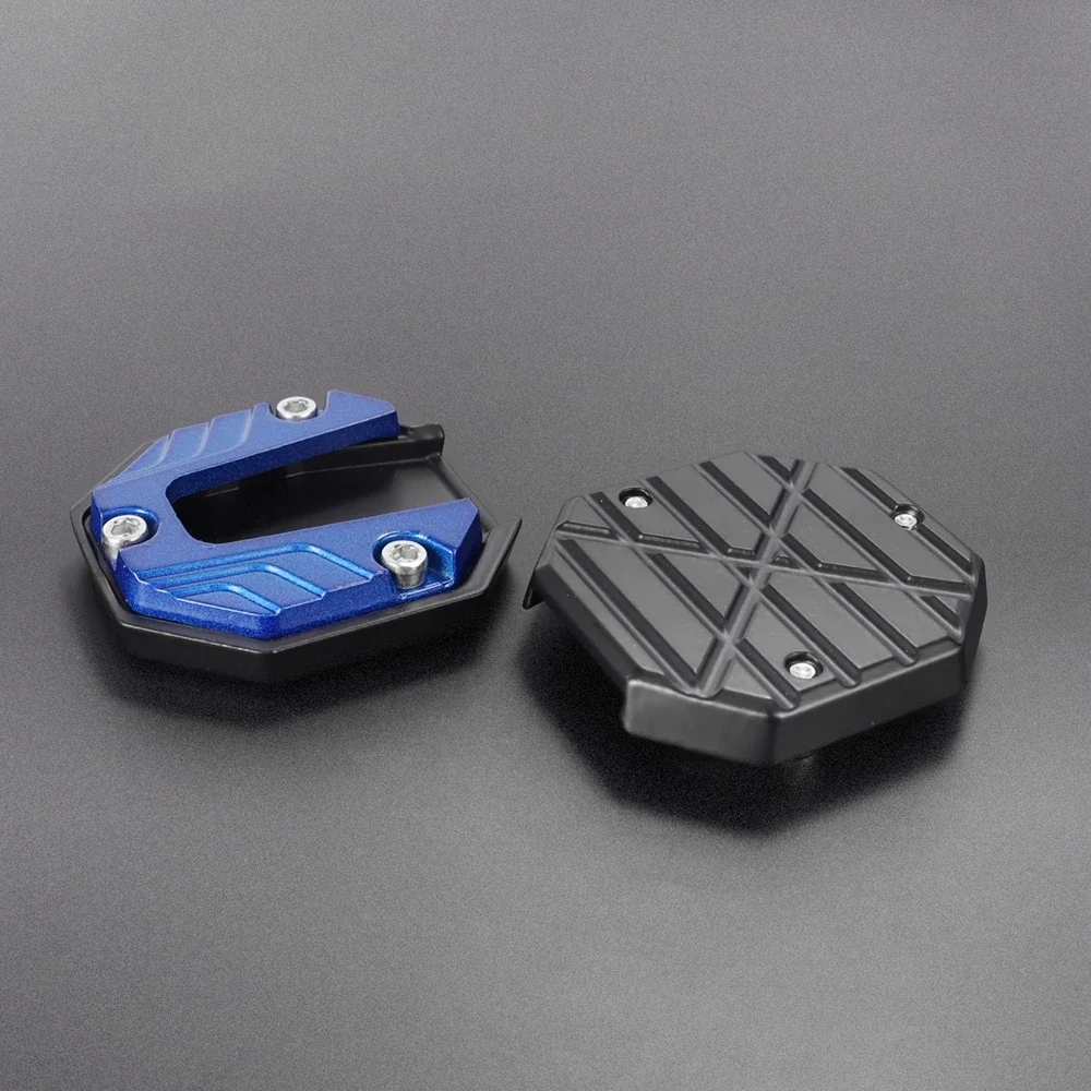 Universal Scooter Motorcycle Bike Kickstand Extender Foot Side Stand Extension Pad Support Plate Anti-skid Enlarged Base
