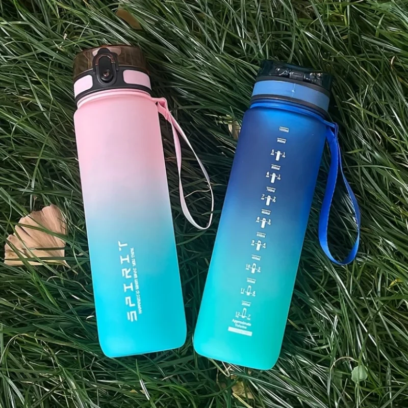 500ml/650ml/1000ml Motorcycle Sports Water Bottles , BPA - free PC, stylishly frosted. Ideal for outdoor