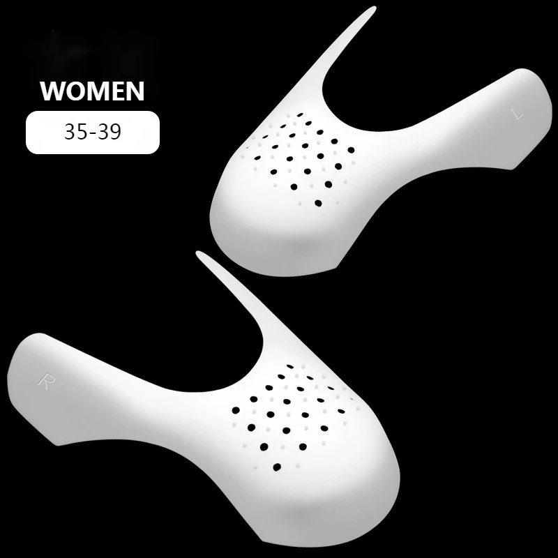 Shoe Crease Protectors Anti-wrinkle Lightweight Shoe Shield Inserts Protector for Sneakers Crack Toe Cap Support Shoes Stretcher