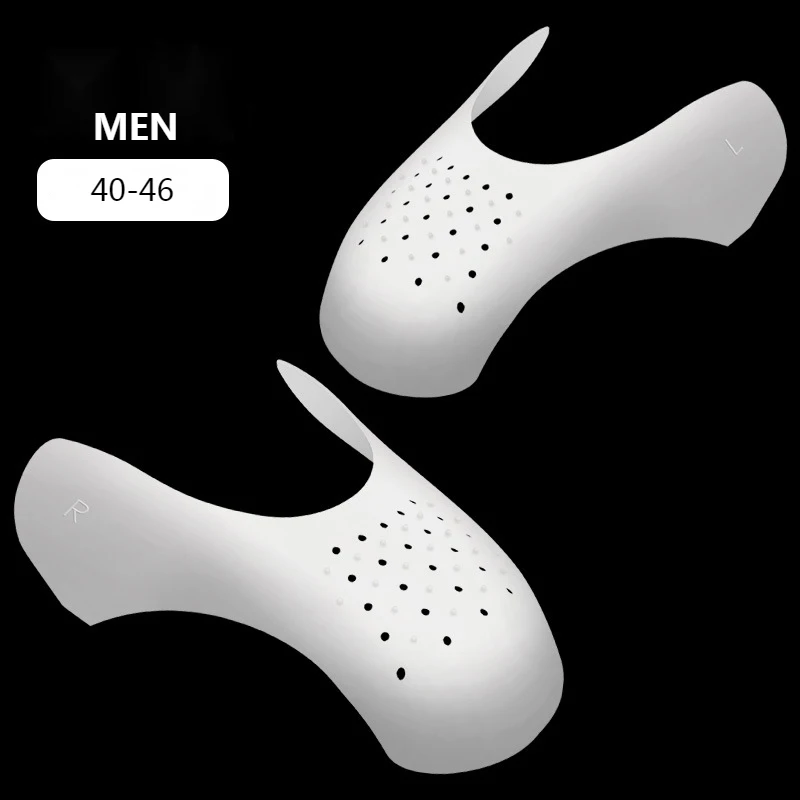 Shoe Crease Protectors Anti-wrinkle Lightweight Shoe Shield Inserts Protector for Sneakers Crack Toe Cap Support Shoes Stretcher