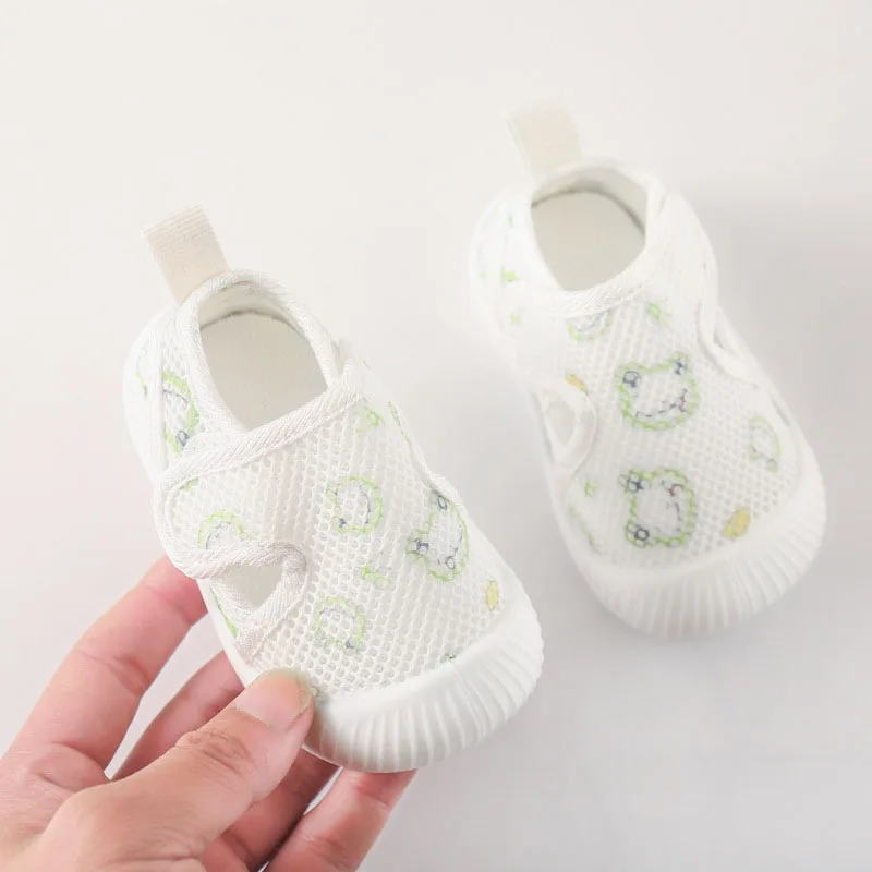 2026 New Newborn Baby Breathable Mesh Sandals Hollow Out Infant Girls Boys Soft First Walker Shoes Spring Summer Baby Sandals