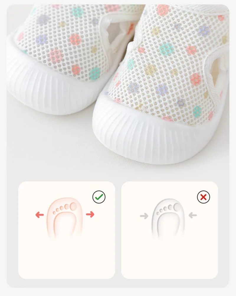 2026 New Newborn Baby Breathable Mesh Sandals Hollow Out Infant Girls Boys Soft First Walker Shoes Spring Summer Baby Sandals