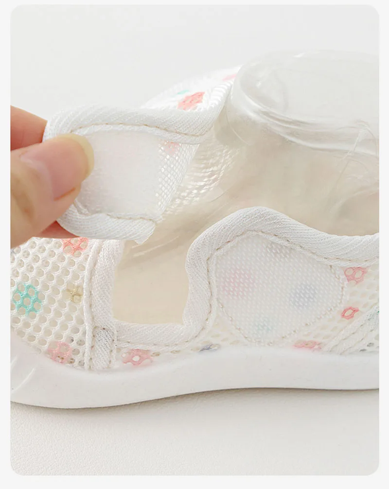 2026 New Newborn Baby Breathable Mesh Sandals Hollow Out Infant Girls Boys Soft First Walker Shoes Spring Summer Baby Sandals