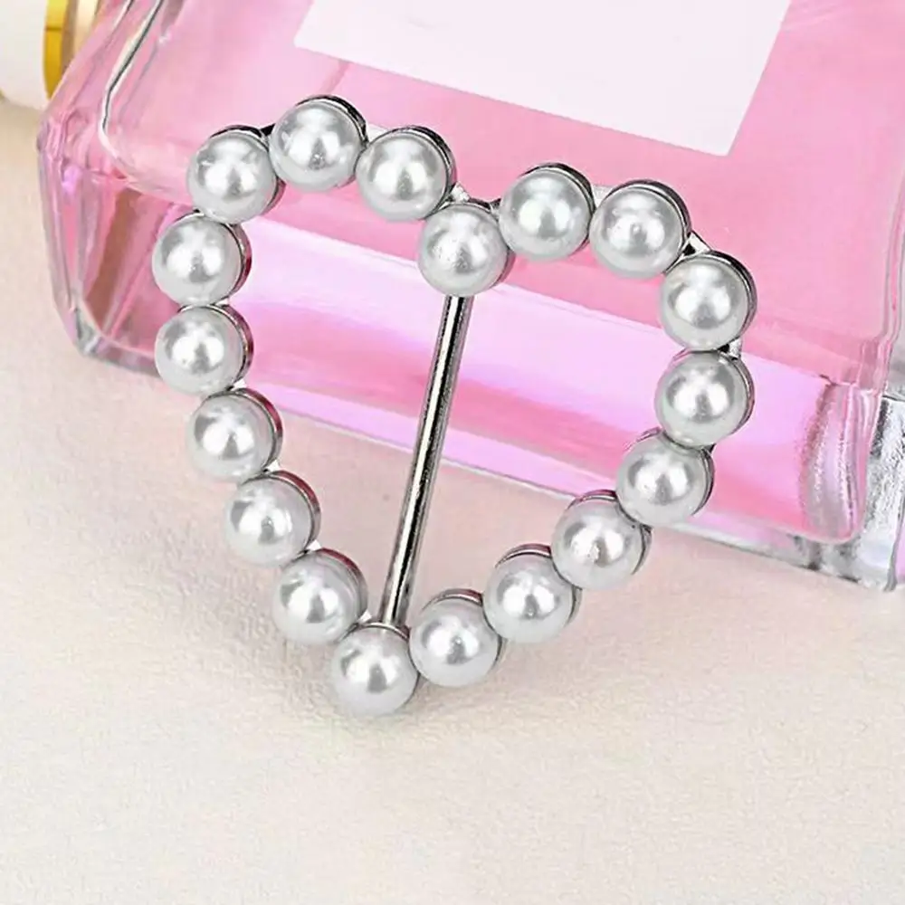 4pcs Metal Ring Waist Button Scarf Button Fashion Corner Hem Waist Knotted Brooches Women T-shirt Fixed Buckle Girl Decor