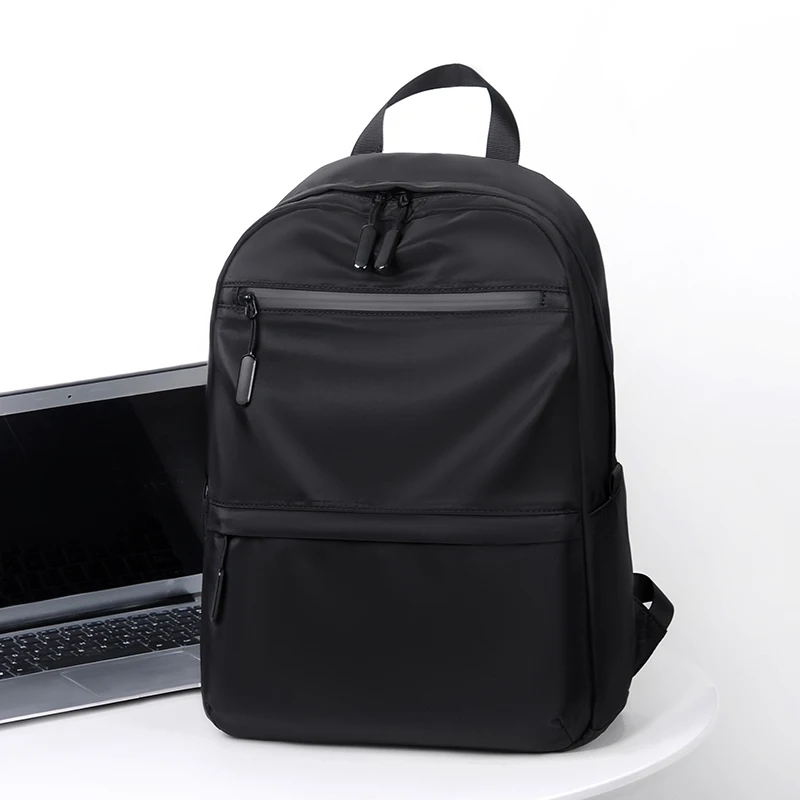 Trendy Large Capacity Student Backpack Casual Commuter Water-resistant Unisex Schoolbag Simple Personality Backpack