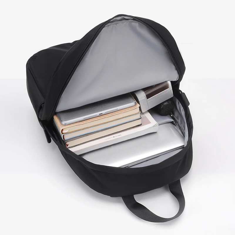 Trendy Large Capacity Student Backpack Casual Commuter Water-resistant Unisex Schoolbag Simple Personality Backpack