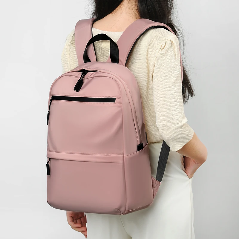 Trendy Large Capacity Student Backpack Casual Commuter Water-resistant Unisex Schoolbag Simple Personality Backpack