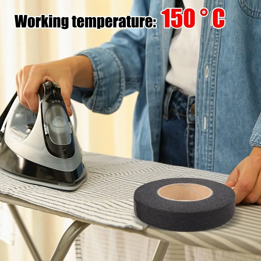 60M Interlining Adhesive Tape Double-sided Non-woven Clothes Ironing Hem Tapes DIY Sewing Interlining for Shorten Repair Pants