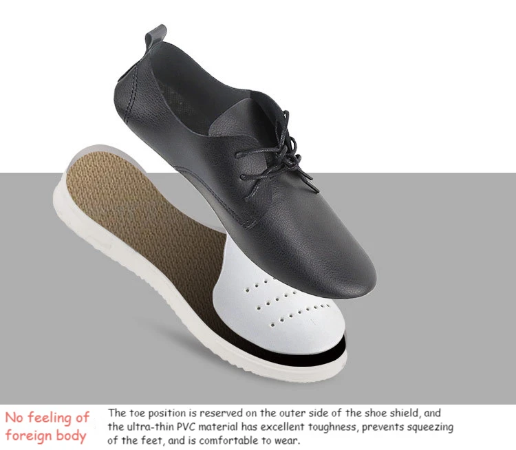 4/2Pcs Anti Wrinkle EVA Shoe Shield Sneaker Anti Crease Support Shield Toe Cap Sturdy Holder Shoes Toe Anti Foot Squeezing Care