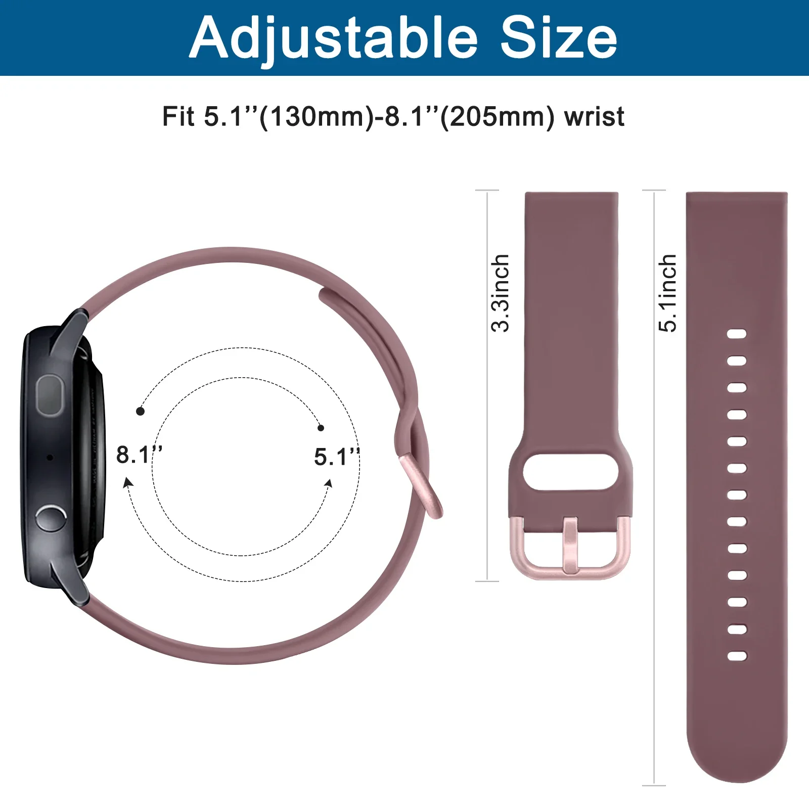 20mm 22mm Silicone Band For Garmin Venu 3 2 Plus Sq Sq2/Forerunner 265 255 M 245 645 158 165 55/Vivoactive 5 4 3 Sports Bracelet