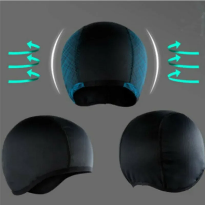 Motorcycle Helmet Inner Cap Hat Quick Dry Breathable Hat Racing Cap Under Helmet Beanie Cap Motocross Motor Helmet Hat 5/1pcs
