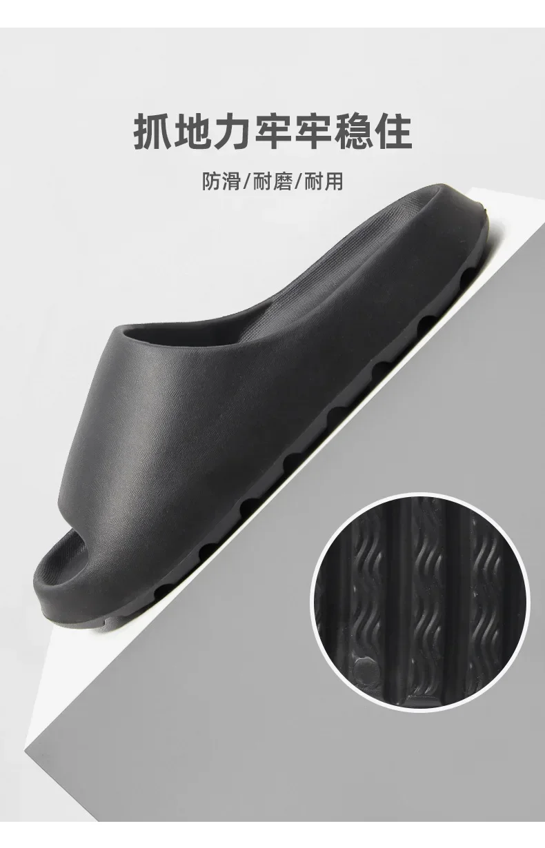Big Size 47 48 49 Men's Casual Shoes Men and Women EVA Soft-soled Lightweight Home Slippers High-quality Exclusive Brand Slides