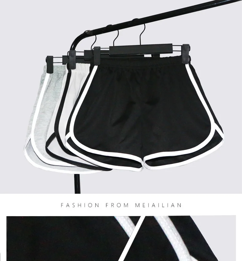 Elastic Shorts for Women, Loose Fitting, Quick Drying, Summer Thin Running, Fitness, Leisure, and Anti External Wear. Instagram