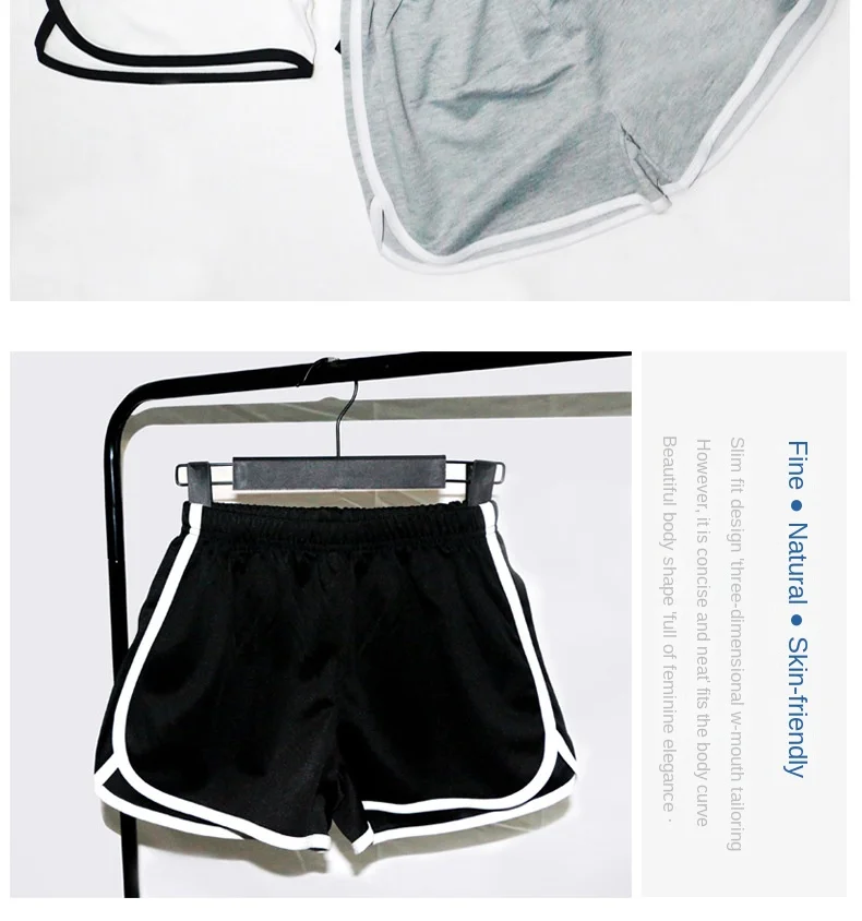 Elastic Shorts for Women, Loose Fitting, Quick Drying, Summer Thin Running, Fitness, Leisure, and Anti External Wear. Instagram