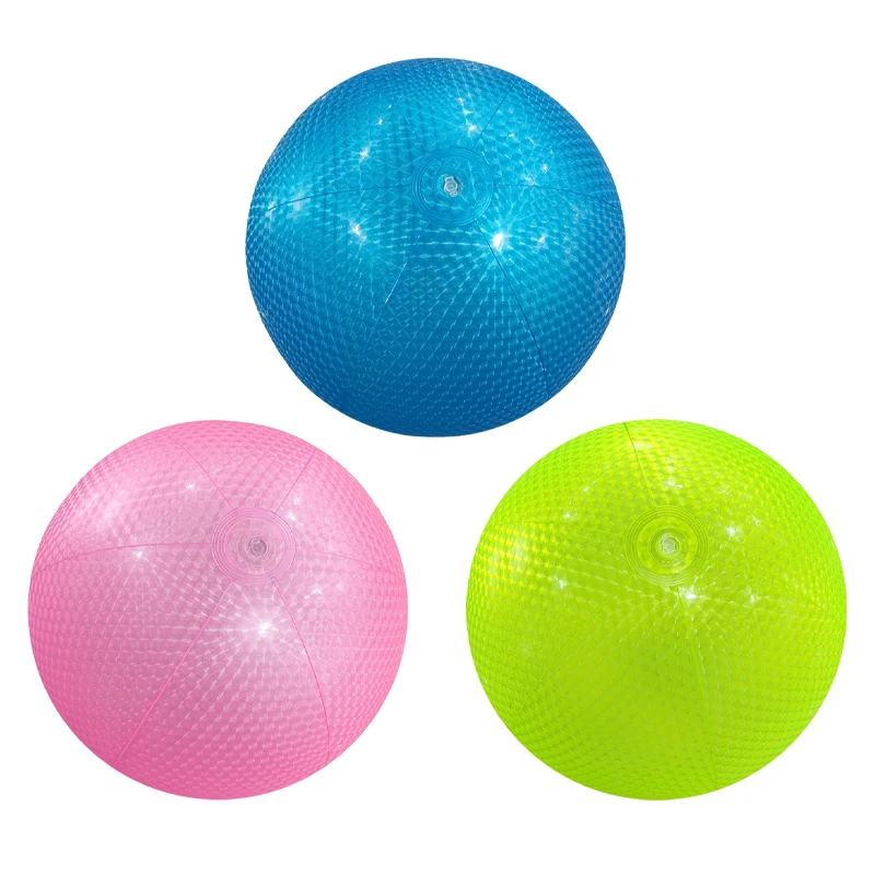 1pc Colorful Pearl Beach Ball Inflatable Beach Ball, Suitable For Beach Pool Party Games