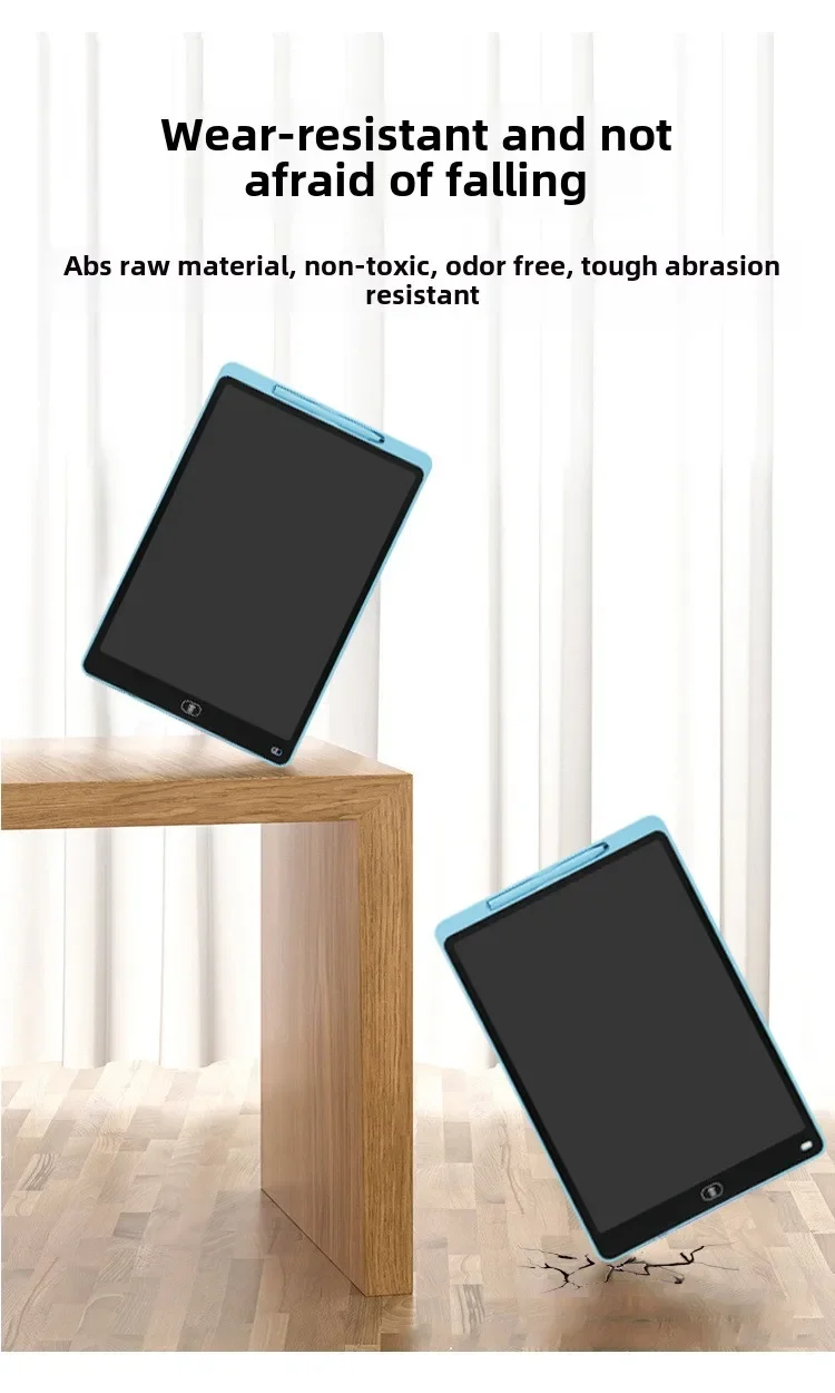 16/20inch LCD Drawing Board Writing Tablet Montessori Learning Educational Toys Kids Large Graffiti Magic Handwriting Blackboard