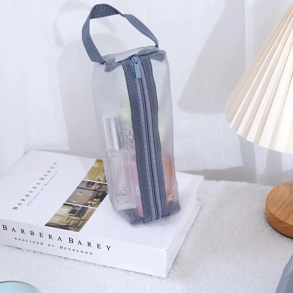 Bag Toiletry Bag Large Capacity Fashion Handbag Skin Care Storage Bag Women Cosmetic Bag Korean Storage Bag Zipper Makeup Bag