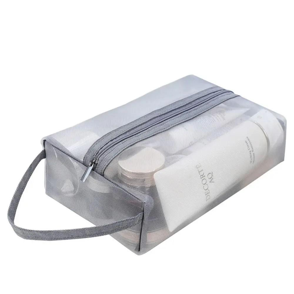 Bag Toiletry Bag Large Capacity Fashion Handbag Skin Care Storage Bag Women Cosmetic Bag Korean Storage Bag Zipper Makeup Bag