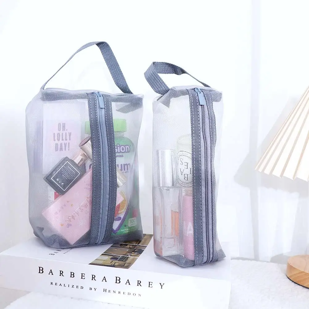 Bag Toiletry Bag Large Capacity Fashion Handbag Skin Care Storage Bag Women Cosmetic Bag Korean Storage Bag Zipper Makeup Bag