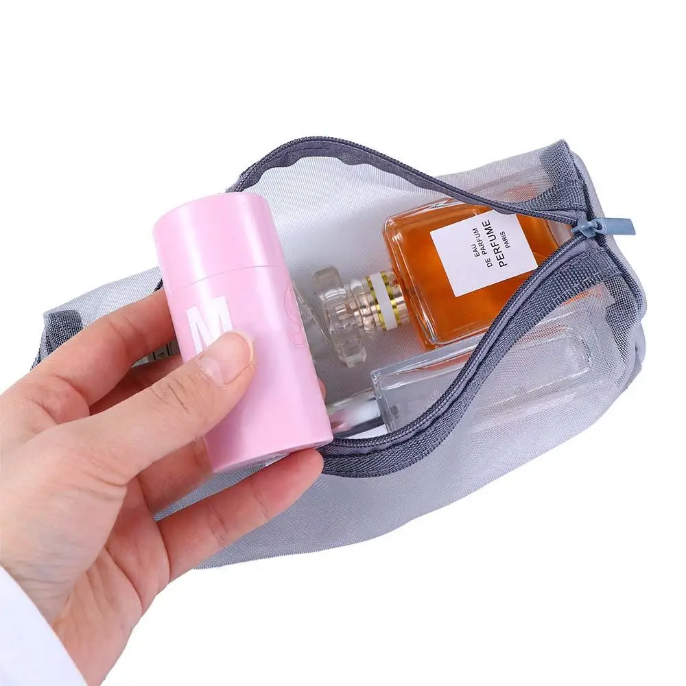 Bag Toiletry Bag Large Capacity Fashion Handbag Skin Care Storage Bag Women Cosmetic Bag Korean Storage Bag Zipper Makeup Bag