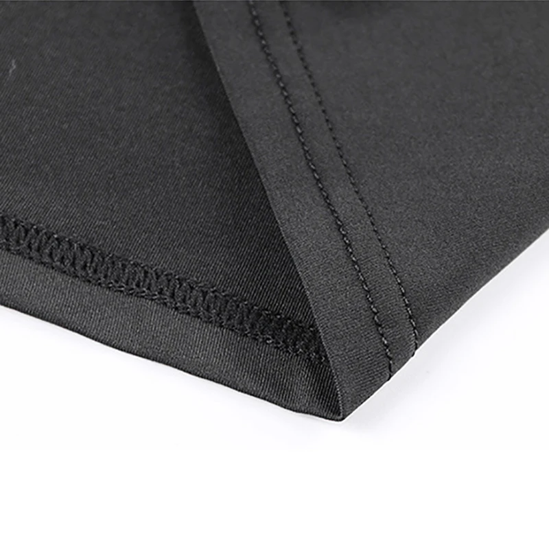 Plain Compression T Shirts Mens Summer Running T-shirts Turtleneck Elastic Quick Dry Sport Tees Athletic Gym Short Sleeve Shirt
