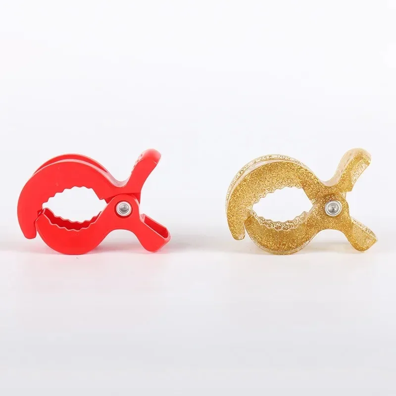 2/4PCS Baby Stroller Clamp Alligator Clip Pram Peg Portable Stroller Hook Baby Car Seat Clips Toddler Baby Stroller Accessories