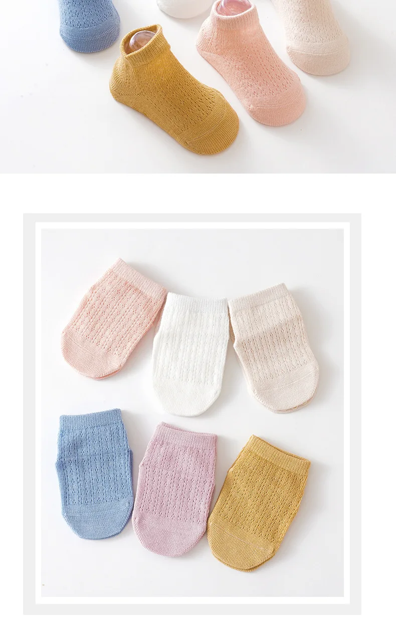 6Pairs/Lot Toddler Kid Girls Sock Korean Rabbit Print Babys Girls Anti-slipping Socks Soft Breathable Indor Non-slip Floor Socks
