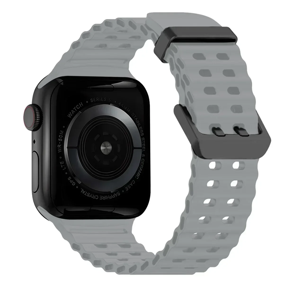 Strap for Apple Watch Ultra 2 49mm 45mm 44mm 42mm 38mm 41mm 40mm Silicone Ocean belt for iWatch series 10 9 8 7 se 5 4 3 Correa