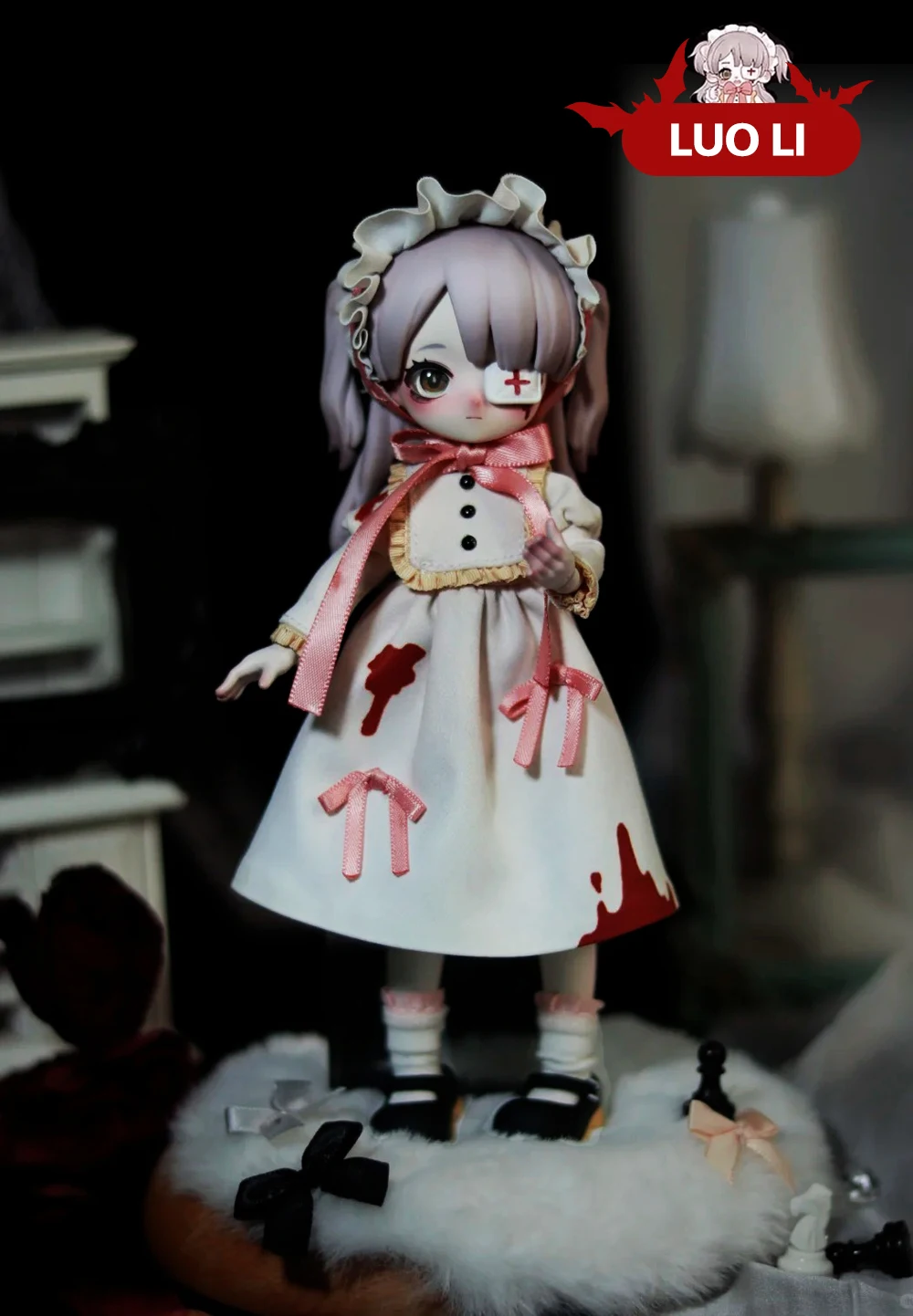 In Stock Nyssa Eerie Nightmare Series 1/12 Bjd Movable joint doll Blind Box Mystery Box Kawaii Action Anime Figure Toys Gift