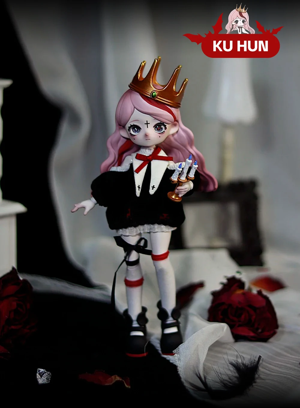 In Stock Nyssa Eerie Nightmare Series 1/12 Bjd Movable joint doll Blind Box Mystery Box Kawaii Action Anime Figure Toys Gift