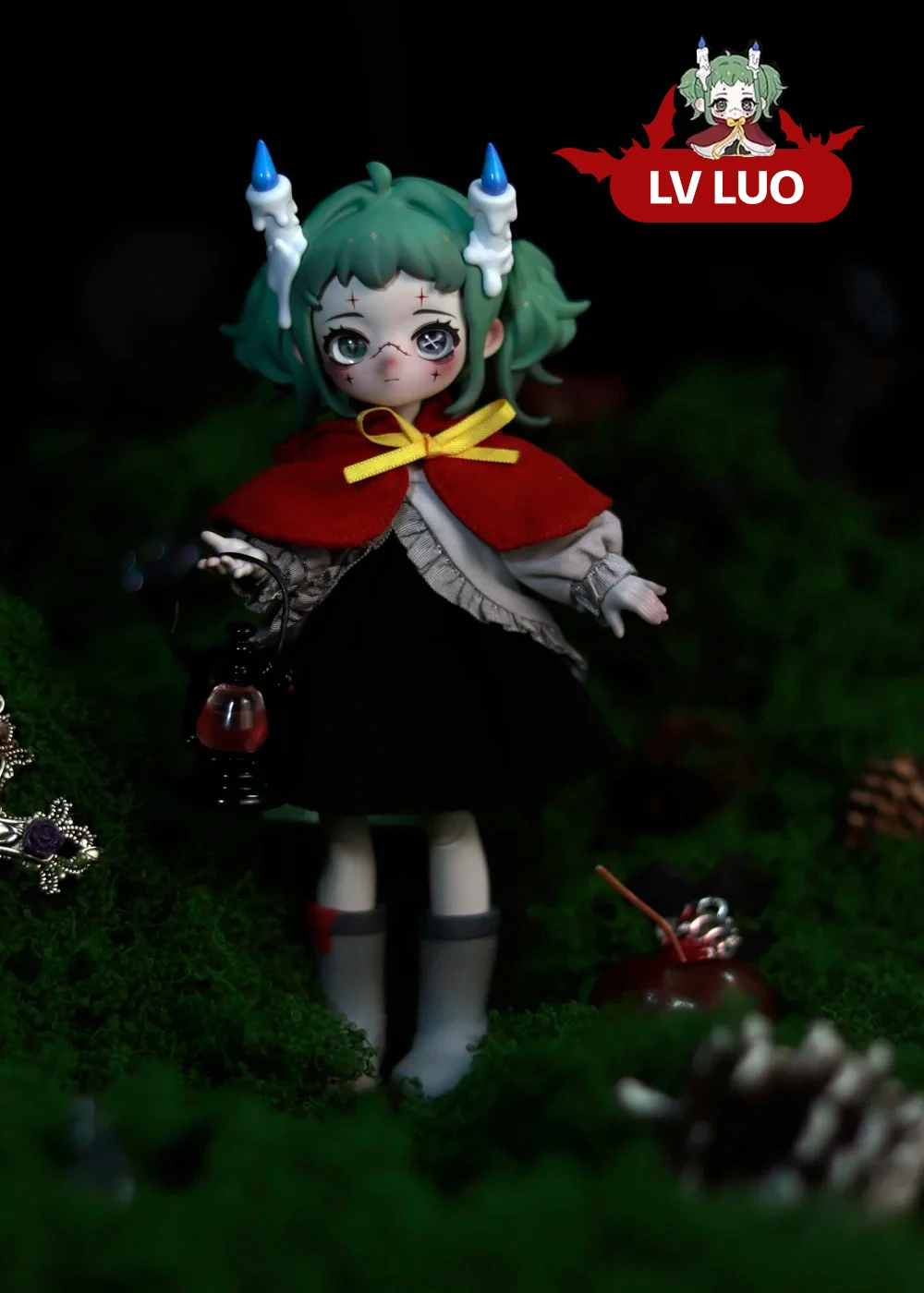 In Stock Nyssa Eerie Nightmare Series 1/12 Bjd Movable joint doll Blind Box Mystery Box Kawaii Action Anime Figure Toys Gift