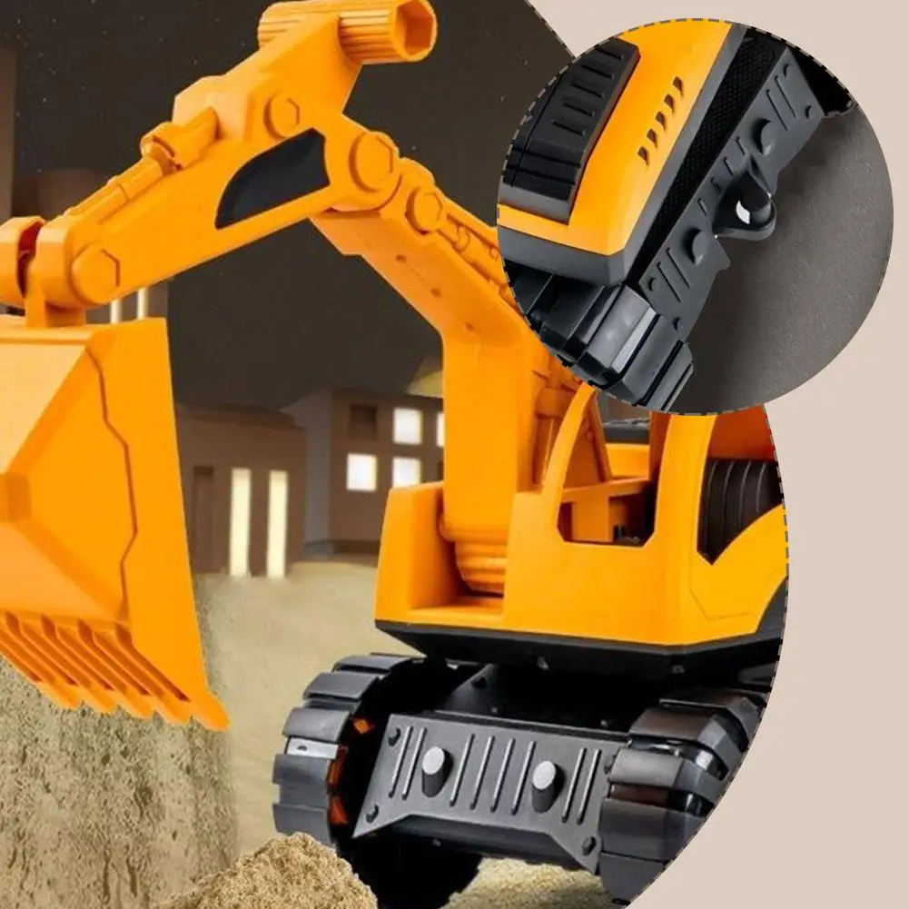 Inertial Driving Construction Truck Toy Beach Digger Bulldozer Tipper Early Education Construction Vehicles Toys Kids Toys