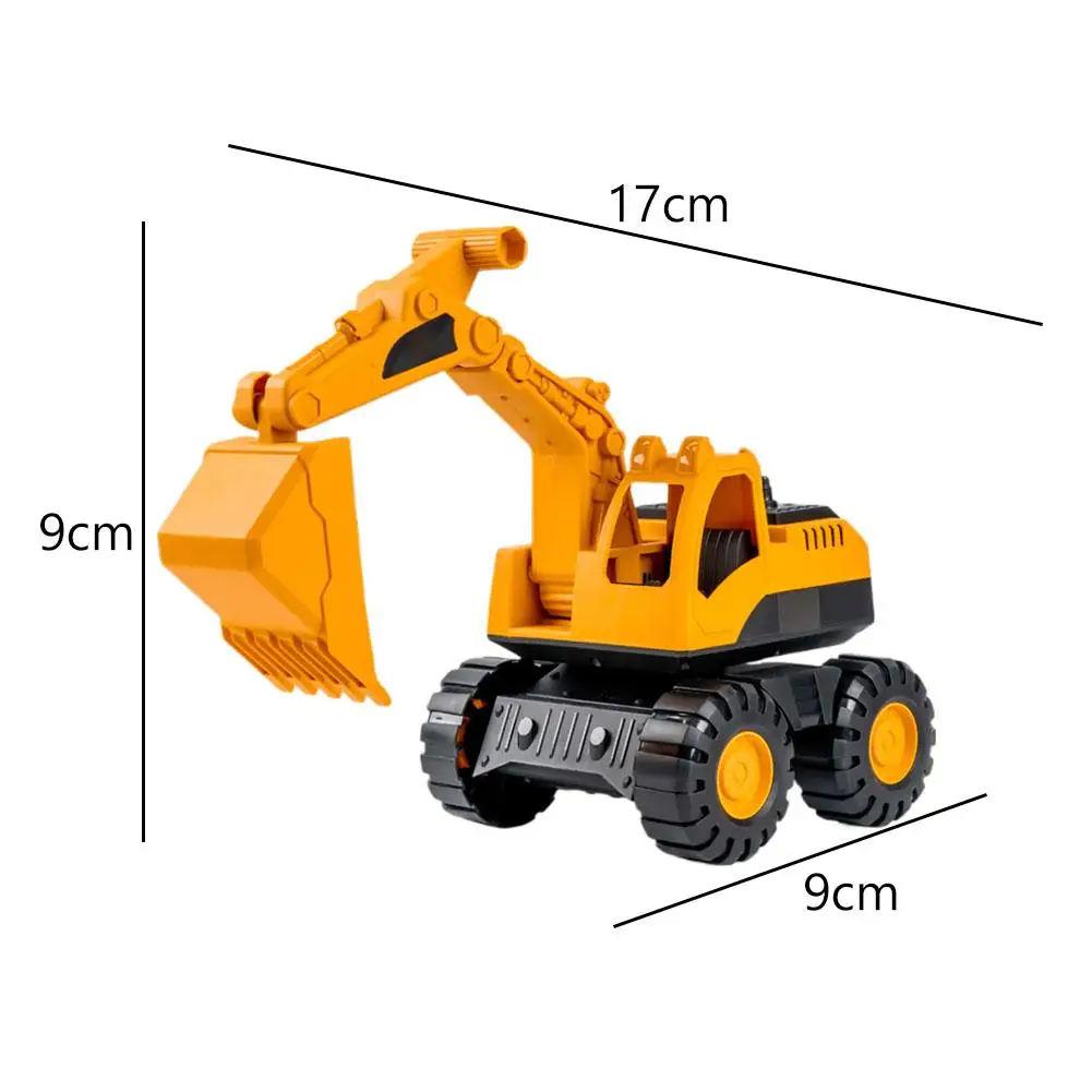 Inertial Driving Construction Truck Toy Beach Digger Bulldozer Tipper Early Education Construction Vehicles Toys Kids Toys