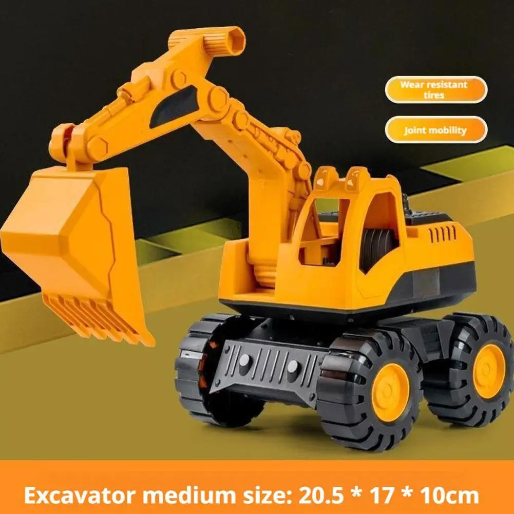 Inertial Driving Construction Truck Toy Beach Digger Bulldozer Tipper Early Education Construction Vehicles Toys Kids Toys