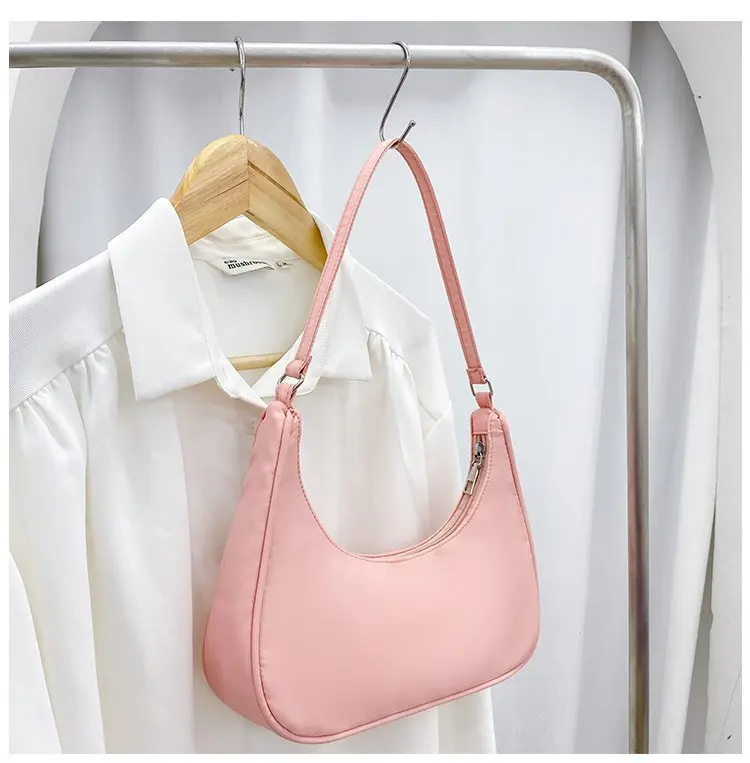 Fashionable Shoulder Underarm Bag Light Small Solid Color Satchel Stylish Women Tote Bag, Suitable for Daily Work Outdoor Party