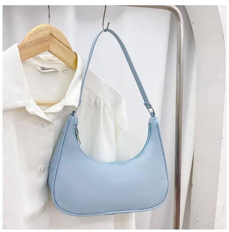 Fashionable Shoulder Underarm Bag Light Small Solid Color Satchel Stylish Women Tote Bag, Suitable for Daily Work Outdoor Party