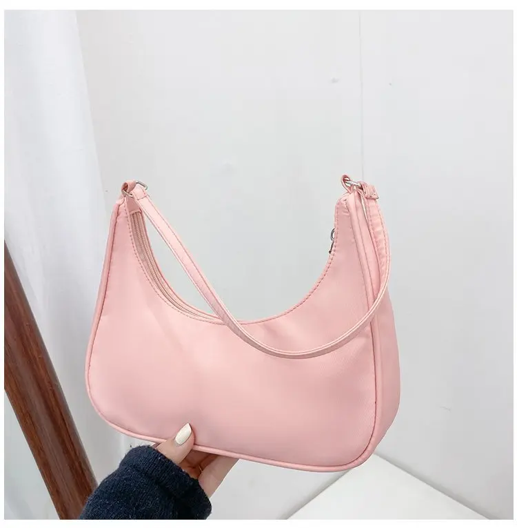 Fashionable Shoulder Underarm Bag Light Small Solid Color Satchel Stylish Women Tote Bag, Suitable for Daily Work Outdoor Party