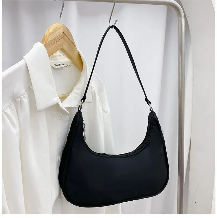 Fashionable Shoulder Underarm Bag Light Small Solid Color Satchel Stylish Women Tote Bag, Suitable for Daily Work Outdoor Party
