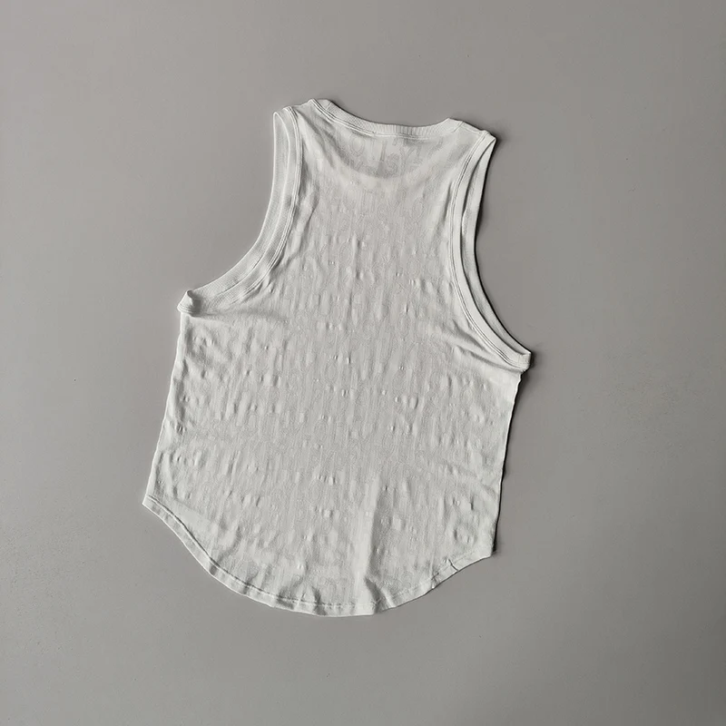 New Sleeveless Pilates Sports Blouse for Women's Summer Thin Vest Fitness Quick-drying Sleeveless Yoga Shirts Top Loose Suit